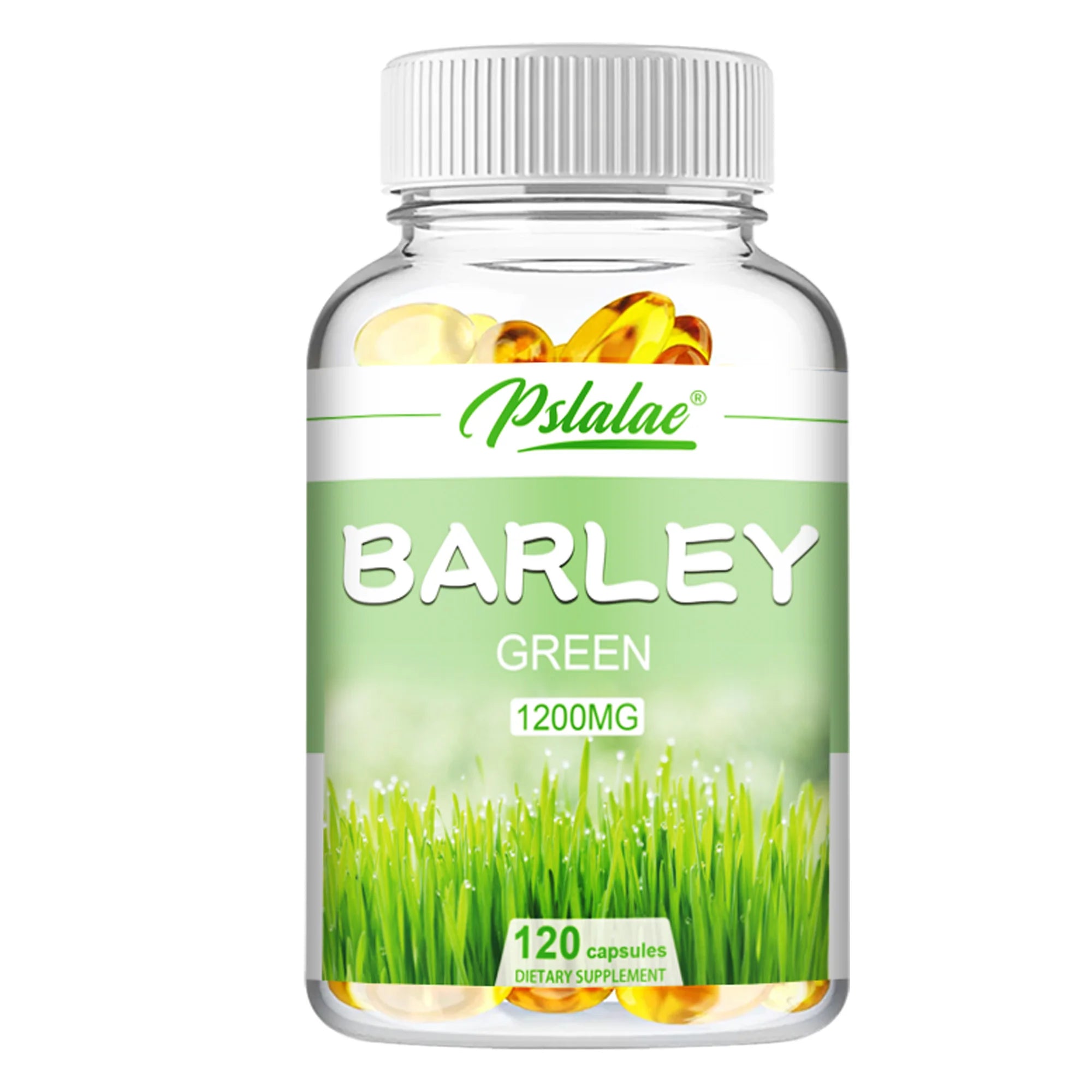 Barley Grass Capsules - Promote Satiety, Weight Loss, and Cardiovascular Health - 120 Capsules