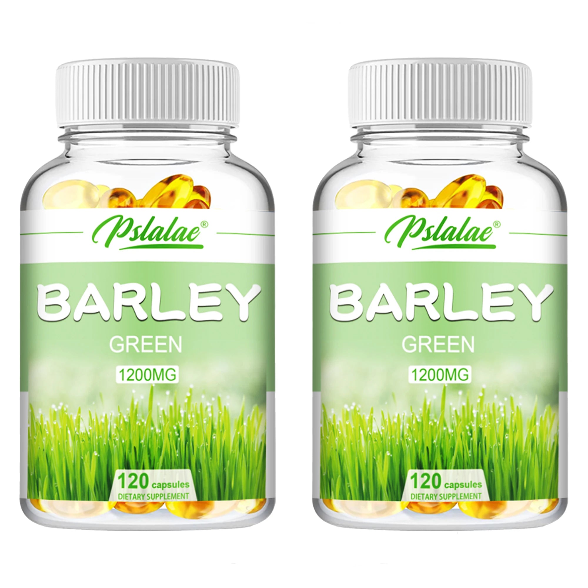 Barley Grass Capsules - Promote Satiety, Weight Loss, and Cardiovascular Health - 120 Capsules
