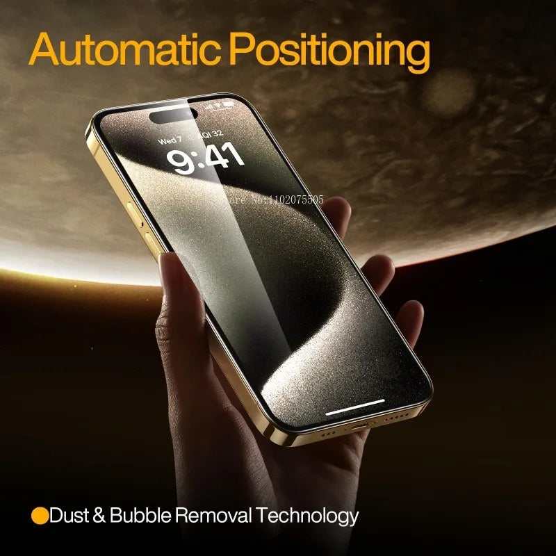 2Pcs HD Full Cover Tempered Glass for IPhone 11/12/13/14/15/16 Promax 16Pro 16E 15 14 Plus 6 7 8 Plus 12 Mini XR Protection Film