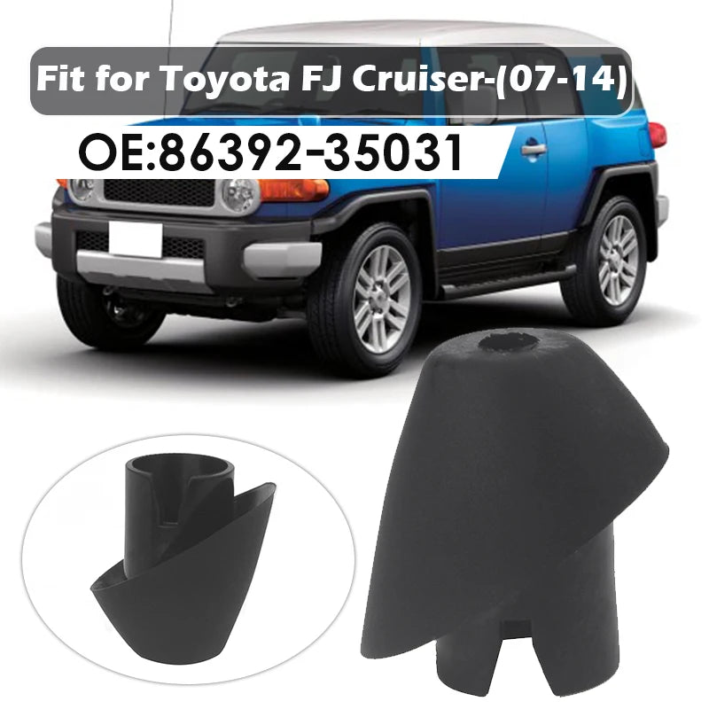 Antenna Bezel Rubber Mounted Fender Base Replace Cover Trim For Toyota FJ Cruiser 2007-2014 Exterior Car Accessories 86392-35031