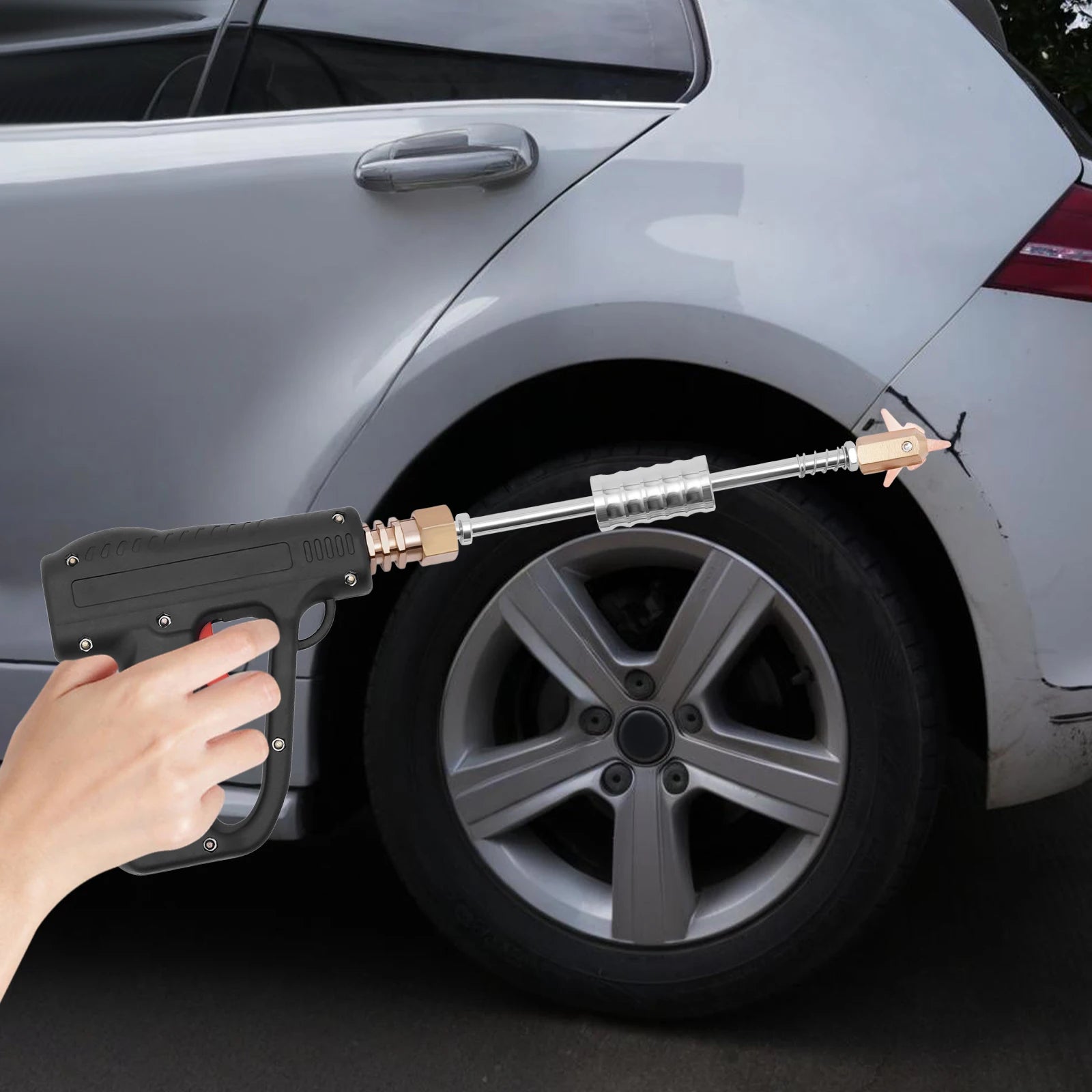 86Pcs Set Low-power Sheet Metal Repair Tools for Motorcycles, Refrigerators & Washing Machines, Car Dent Repair Puller Tool Kit